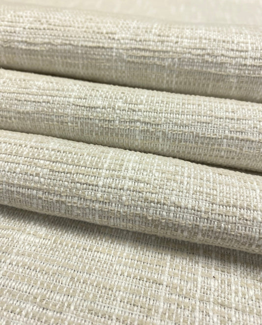 1.3 Yard Thibaut Piper Flex Beige Cream Indoor Outdoor Upholstery Fabric WHS 4659